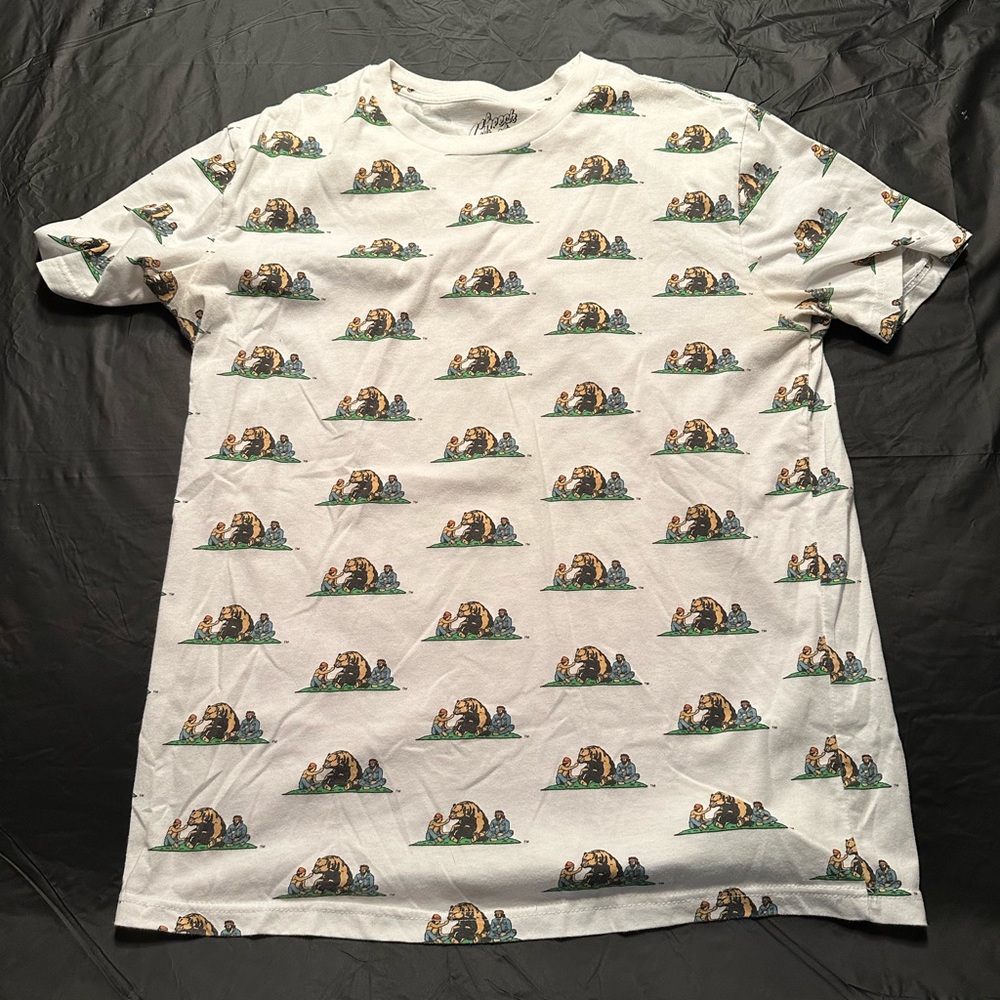 Large Cheech & Chong White Short-Sleeve Tee